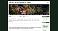 Desktop Screenshot of johnsoncountytopsoil.com